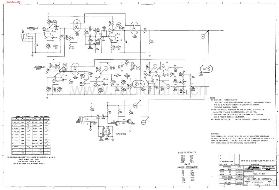 Crate-VC3112-pre-sch维修电路图 手册.pdf_第1页