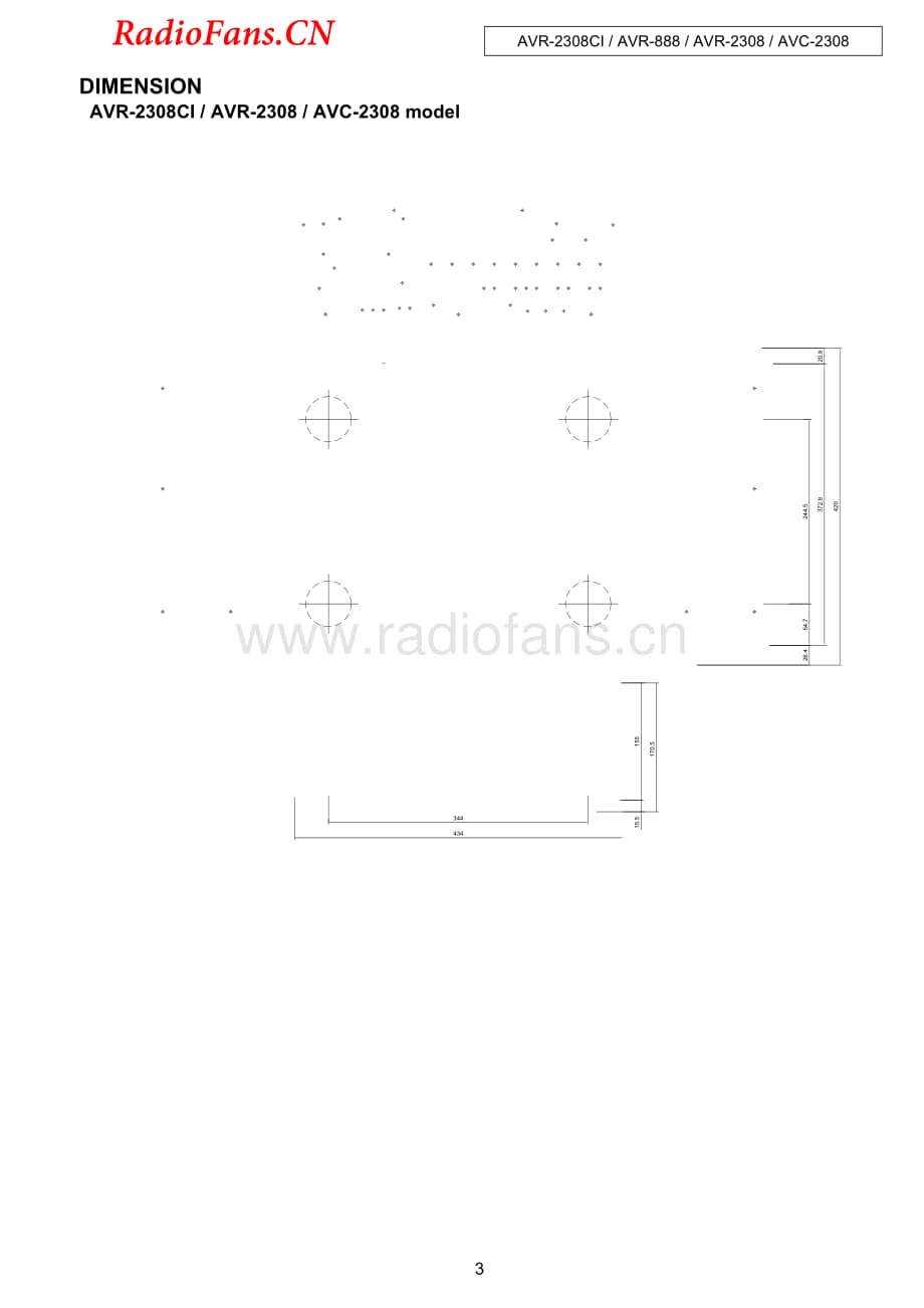 Denon-AVC2308CI-avr-sm维修电路图 手册.pdf_第3页