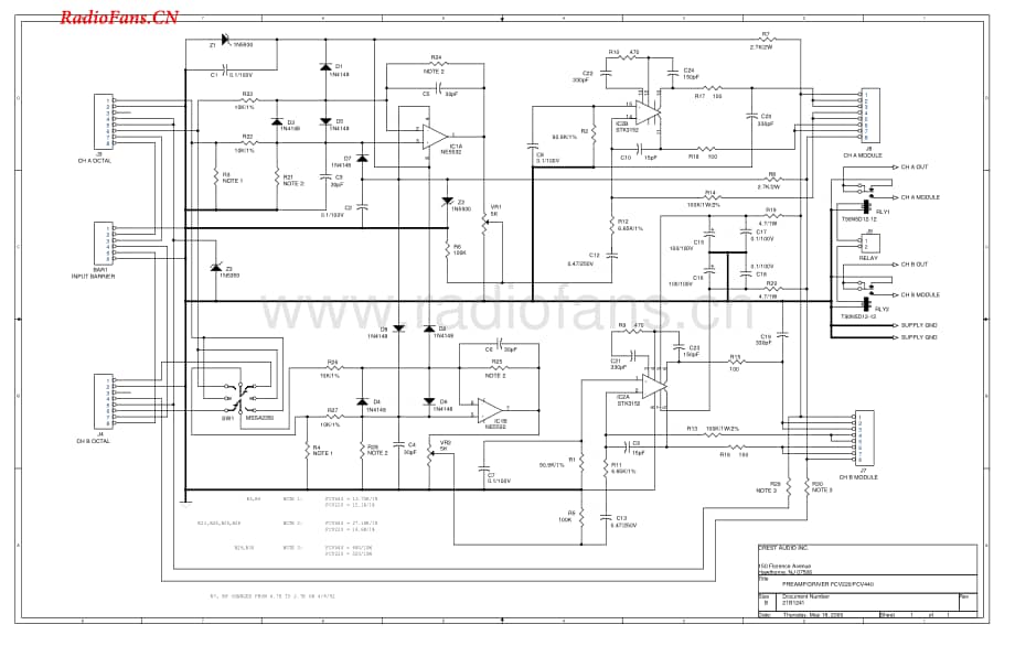 Crest-FCV220-pwr-sch维修电路图 手册.pdf_第2页