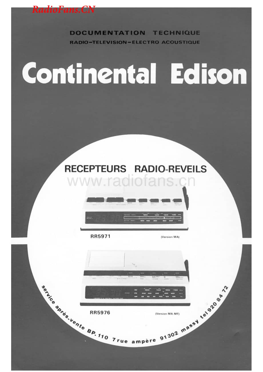 Continental-RR5971-rec-sm维修电路图 手册.pdf_第1页