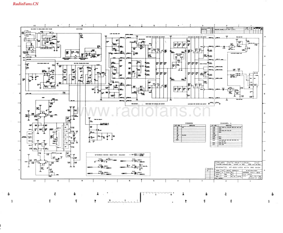 Crown-MT1200-pwr-sch维修电路图 手册.pdf_第1页