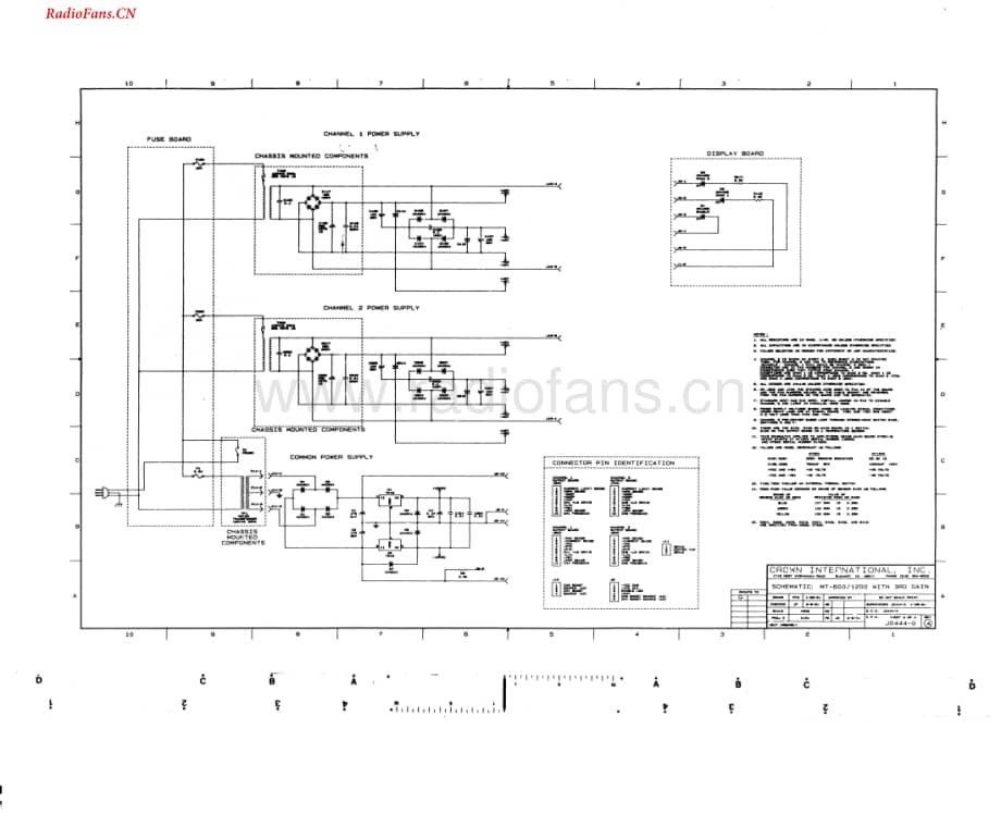 Crown-MT1200-pwr-sch维修电路图 手册.pdf_第2页