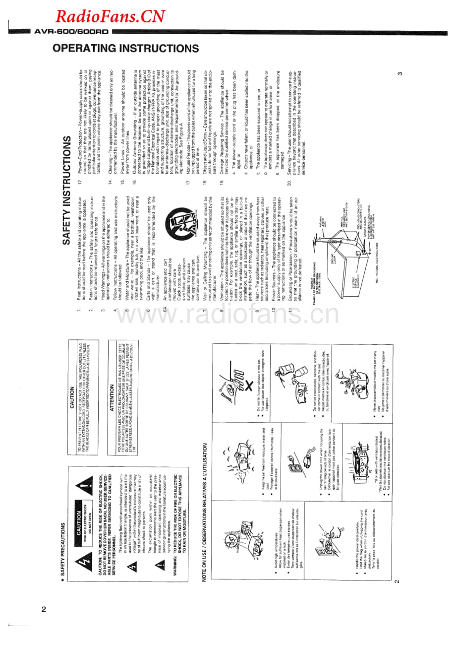 Denon-AVR600-avr-sm维修电路图 手册.pdf_第2页