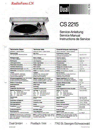 Dual-CS2215-tt-sm维修电路图 手册.pdf