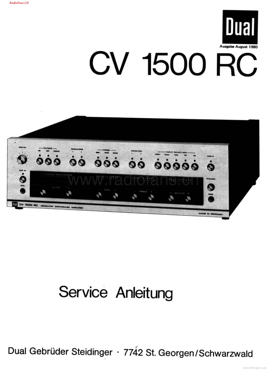 Dual-CV1500RC-int-sch维修电路图 手册.pdf_第1页