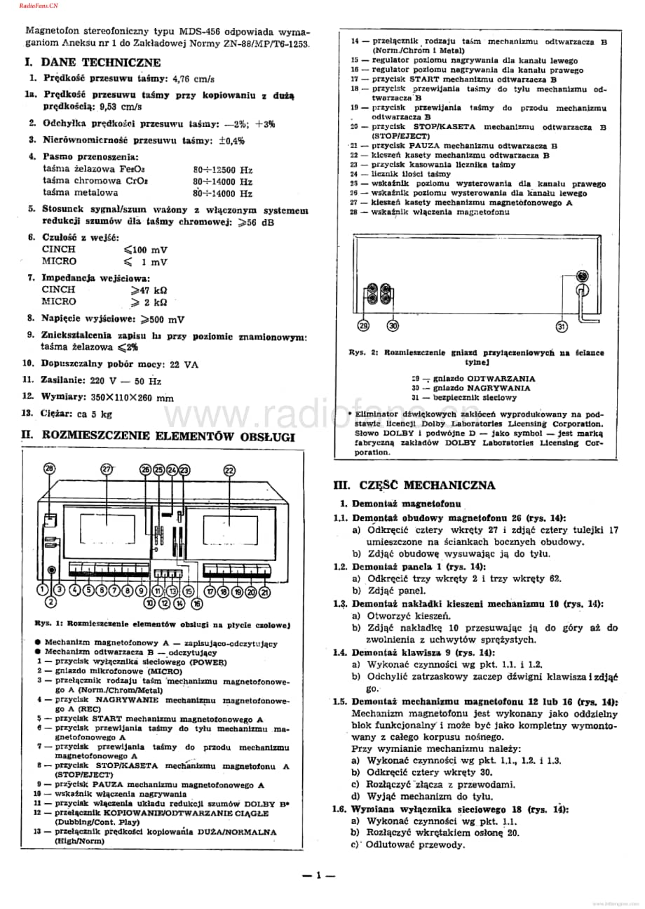 Diora-MDS456-tape-sm维修电路图 手册.pdf_第2页