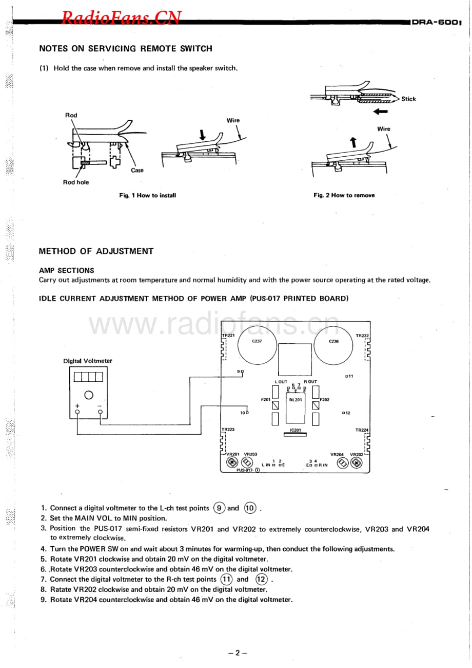 Denon-DRA600-rec-sm维修电路图 手册.pdf_第3页