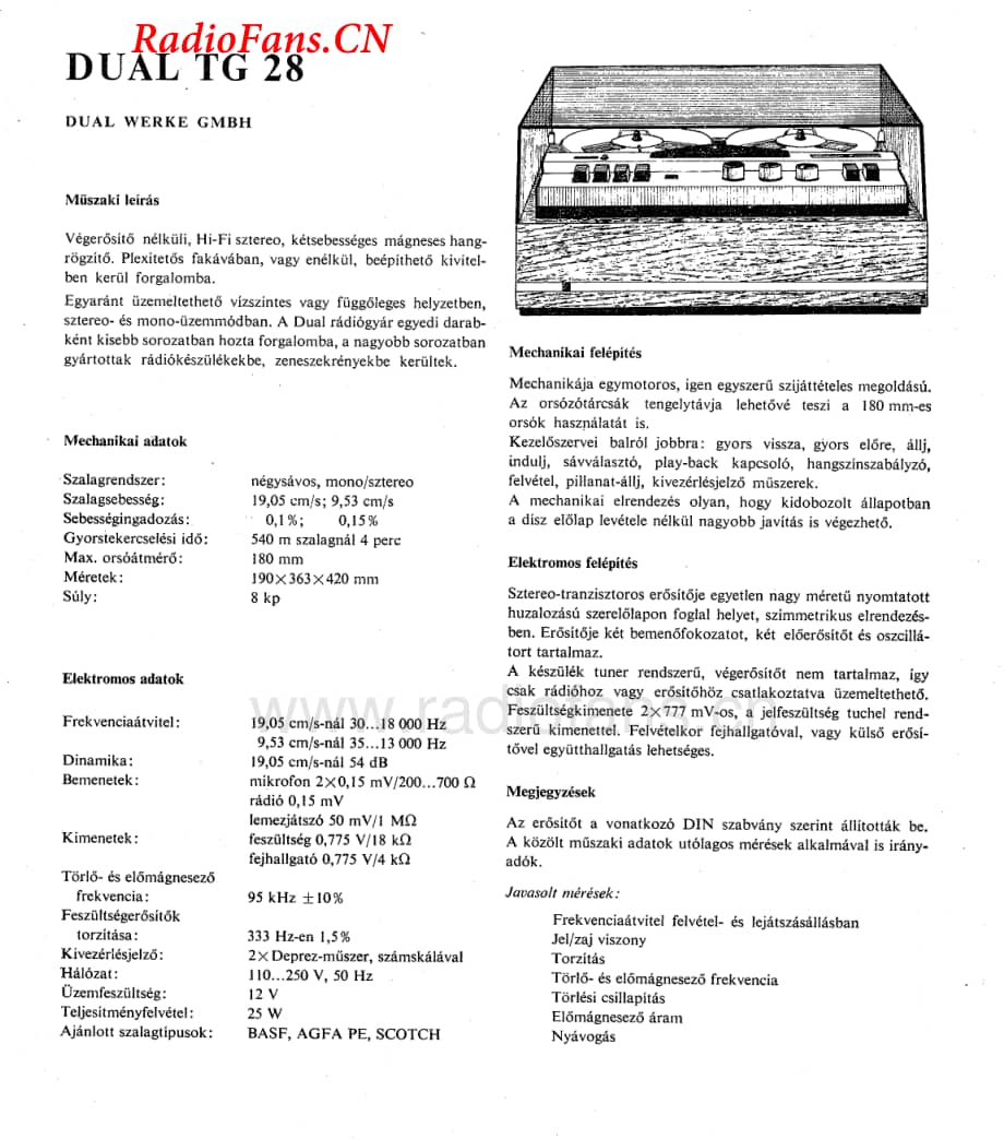 Dual-TG28-tape-sch维修电路图 手册.pdf_第1页