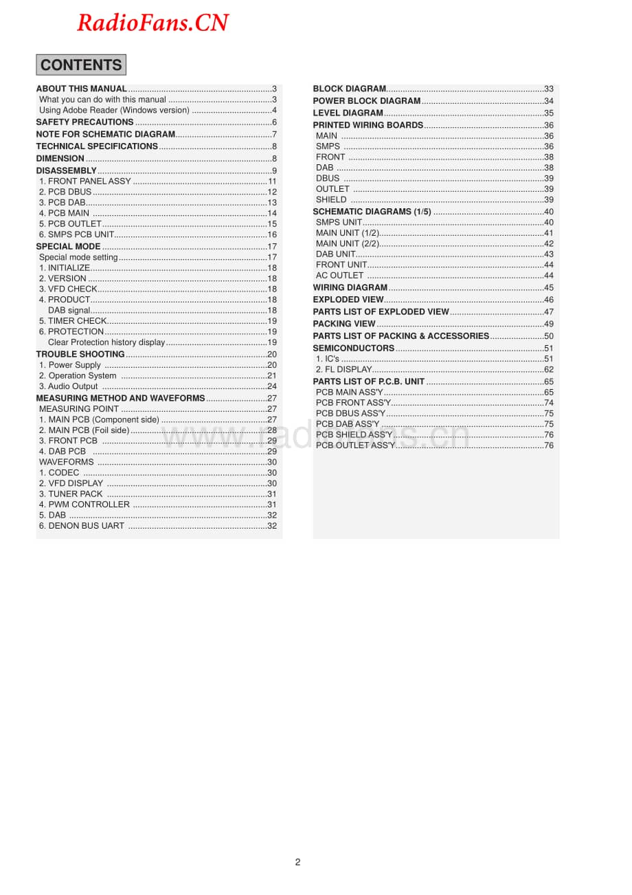 Denon-DRAF109DAB-rec-sm维修电路图 手册.pdf_第2页