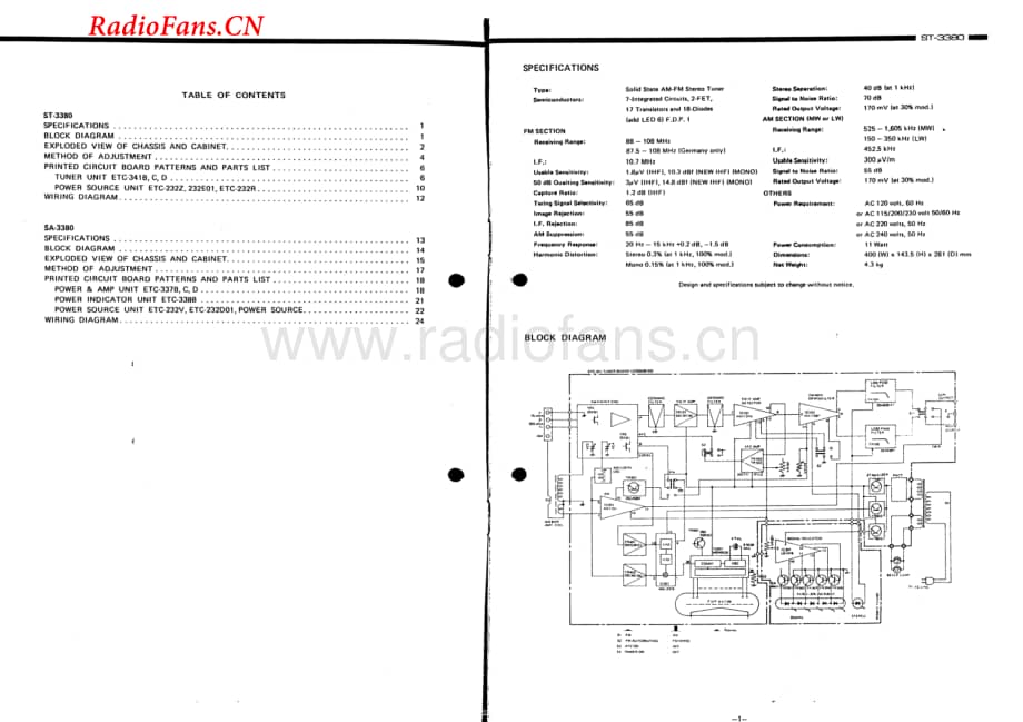 Denon-SA3380-int-sm维修电路图 手册.pdf_第2页