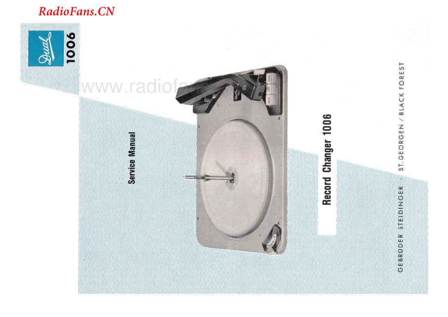 Dual-1006-tt-sm维修电路图 手册.pdf_第1页