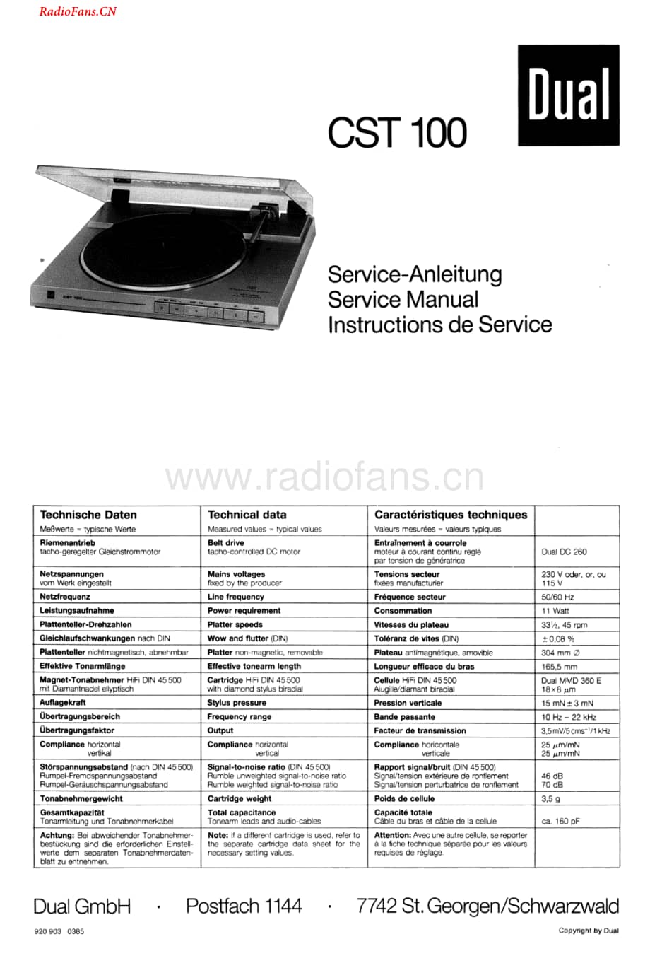 Dual-CS100-tt-sm维修电路图 手册.pdf_第1页