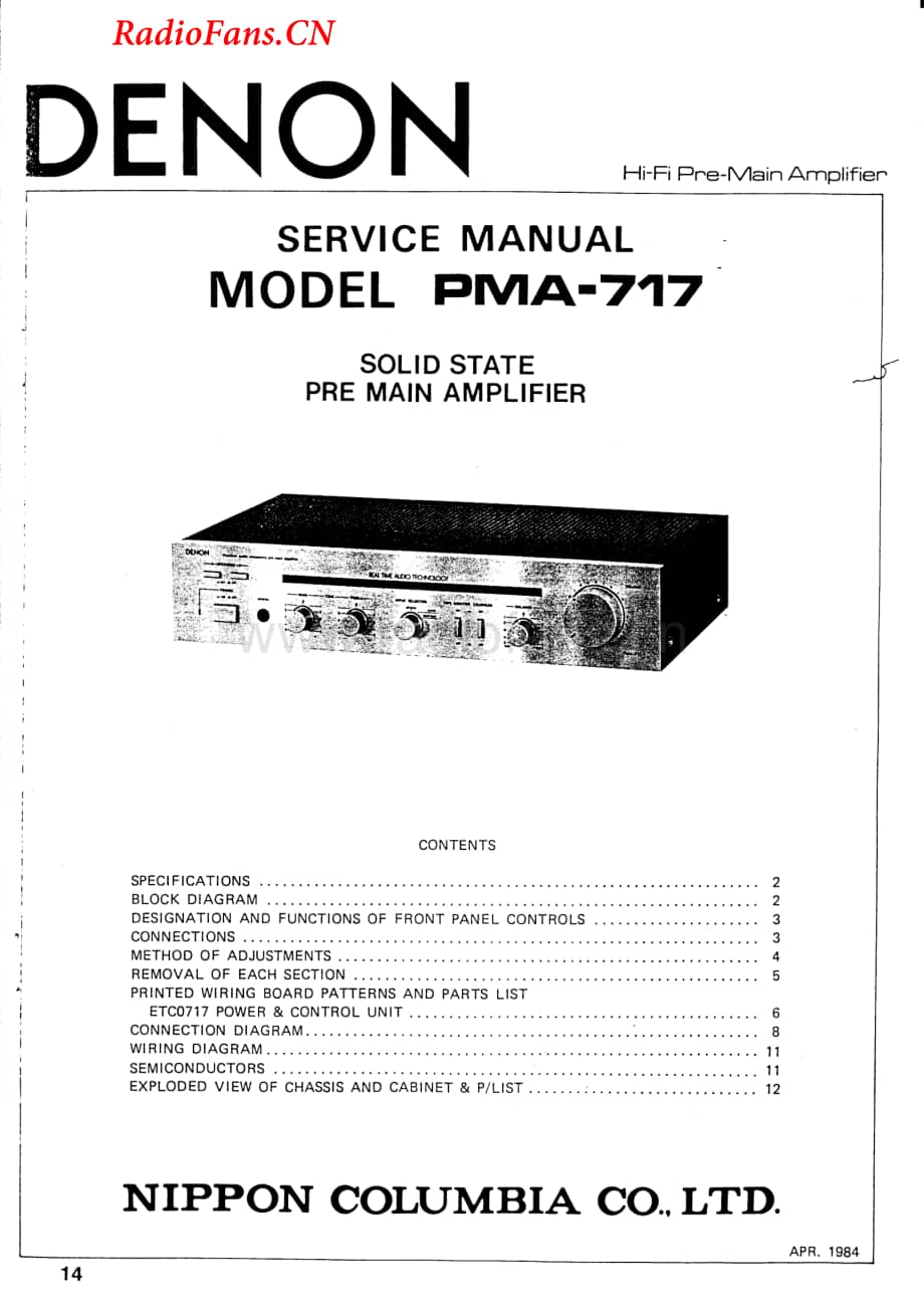 Denon-PMA717-int-sm维修电路图 手册.pdf_第1页