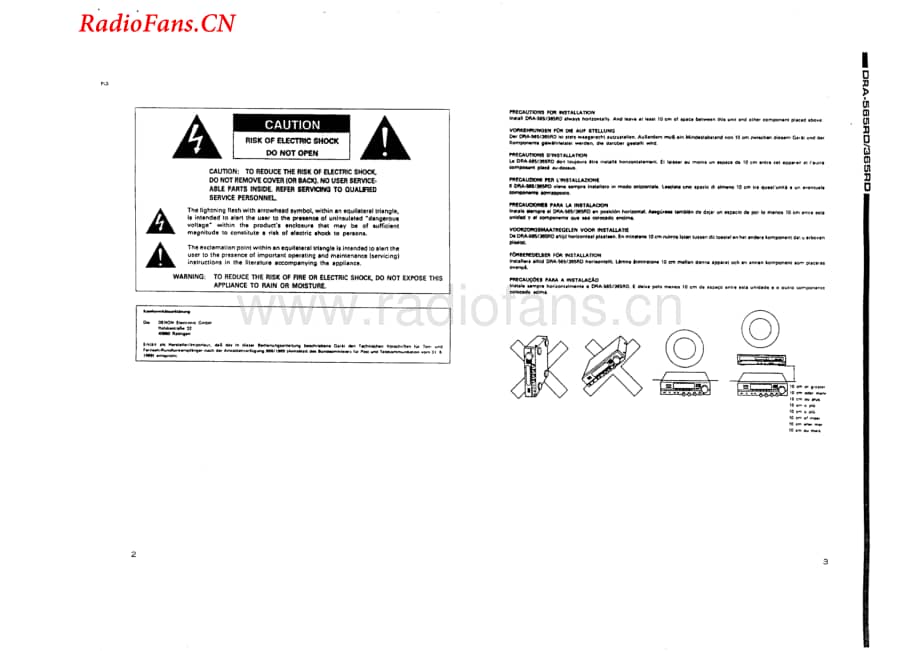 Denon-DRA365RD-rec-sm维修电路图 手册.pdf_第2页