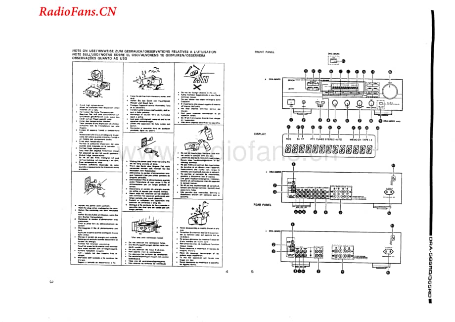 Denon-DRA365RD-rec-sm维修电路图 手册.pdf_第3页