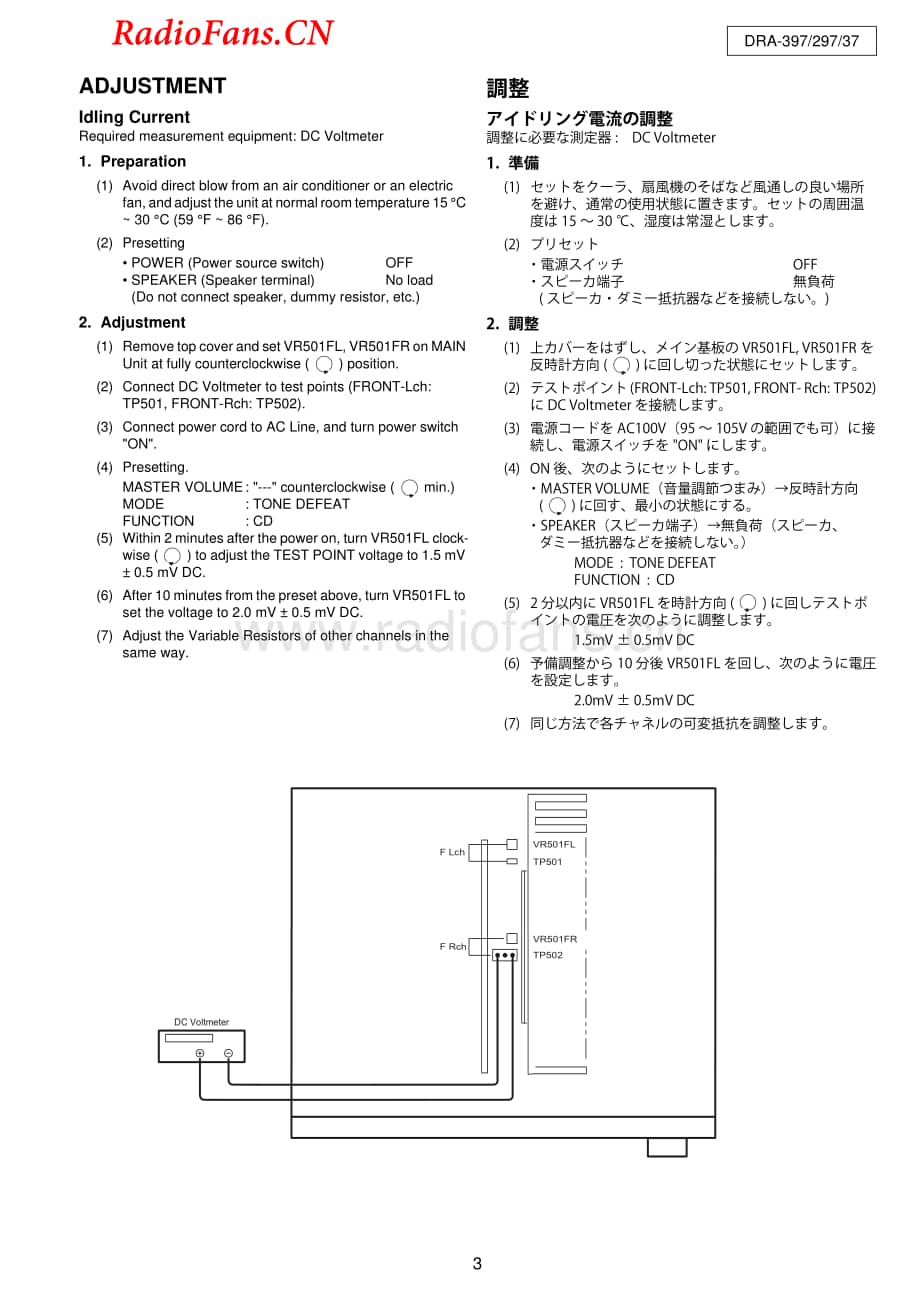 Denon-DRA37-rec-sm维修电路图 手册.pdf_第3页