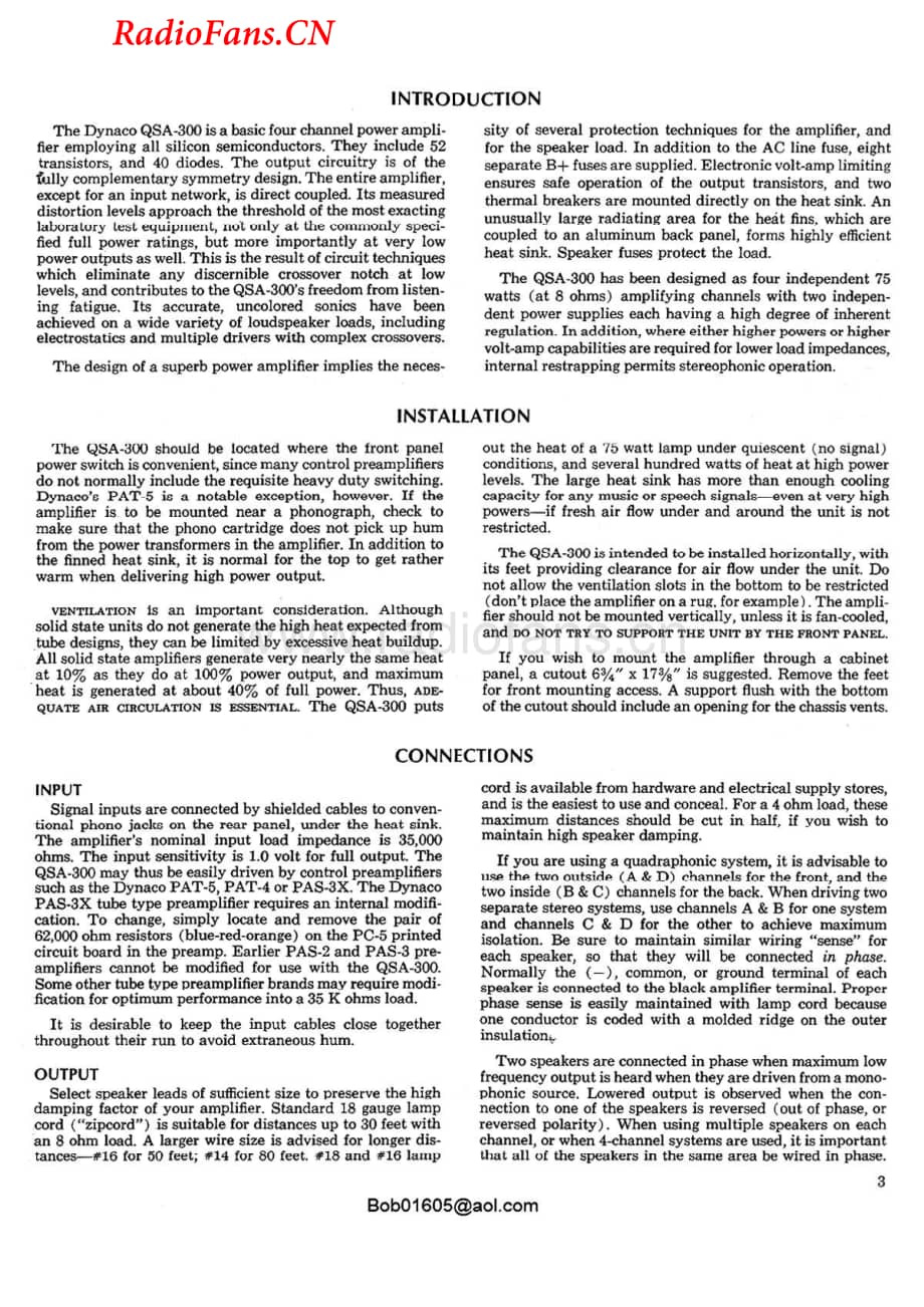 Dynaco-QSA300-pwr-sm维修电路图 手册.pdf_第3页