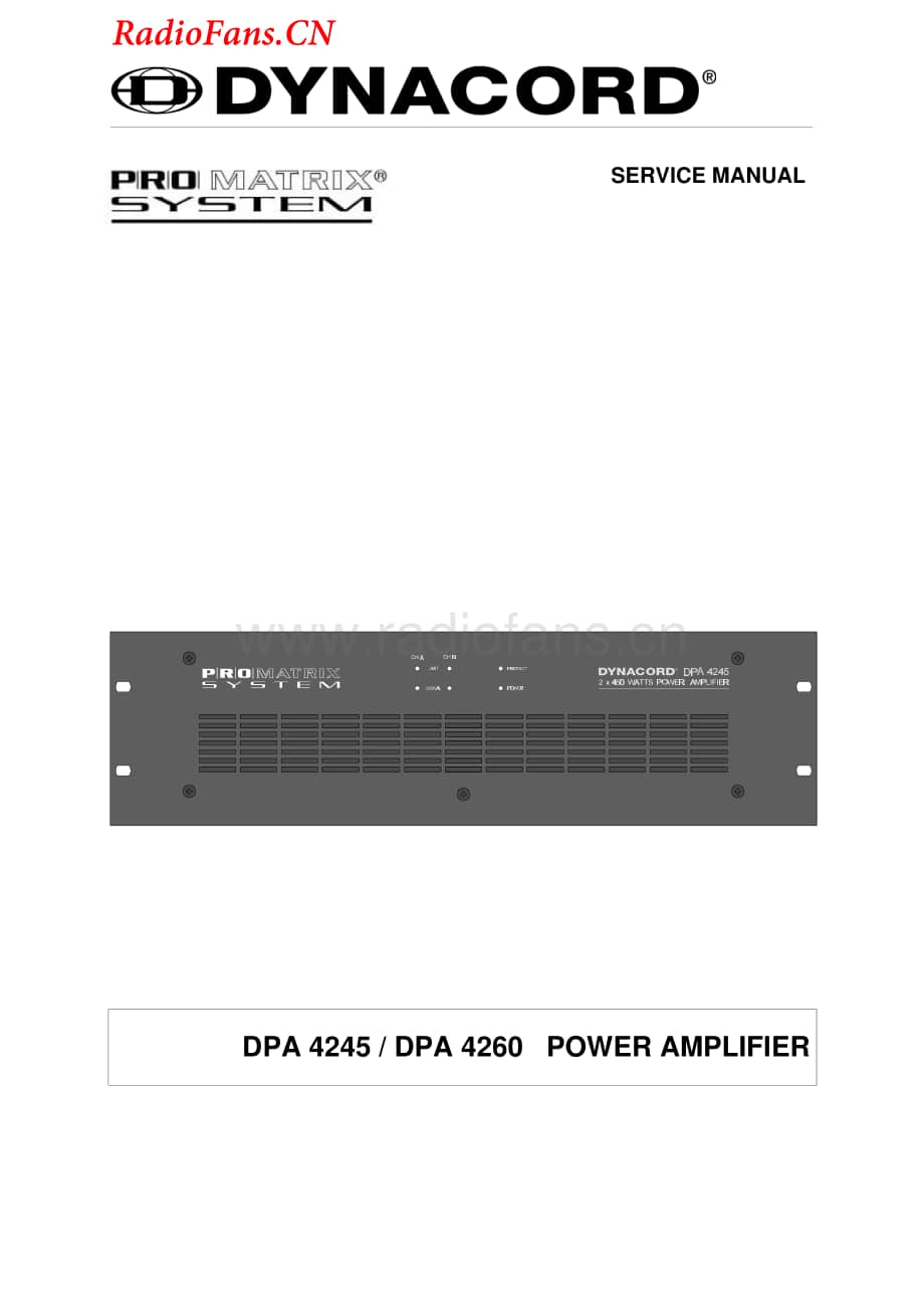 Dynacord-DPA4245-pwr-sm维修电路图 手册.pdf_第1页