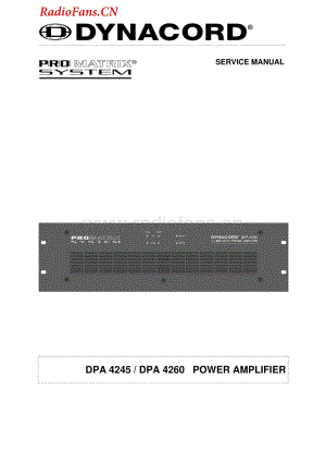 Dynacord-DPA4245-pwr-sm维修电路图 手册.pdf