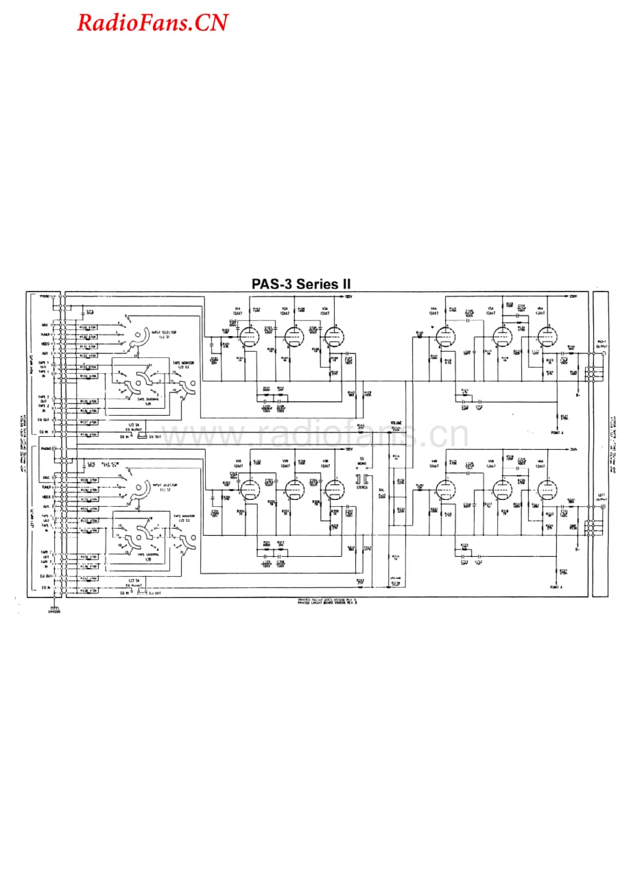 Dynaco-PAS3II-pre-sch维修电路图 手册.pdf_第1页