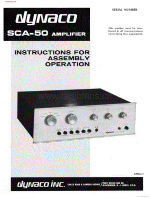 Dyanco-SCA50-int-sm维修电路图 手册.pdf