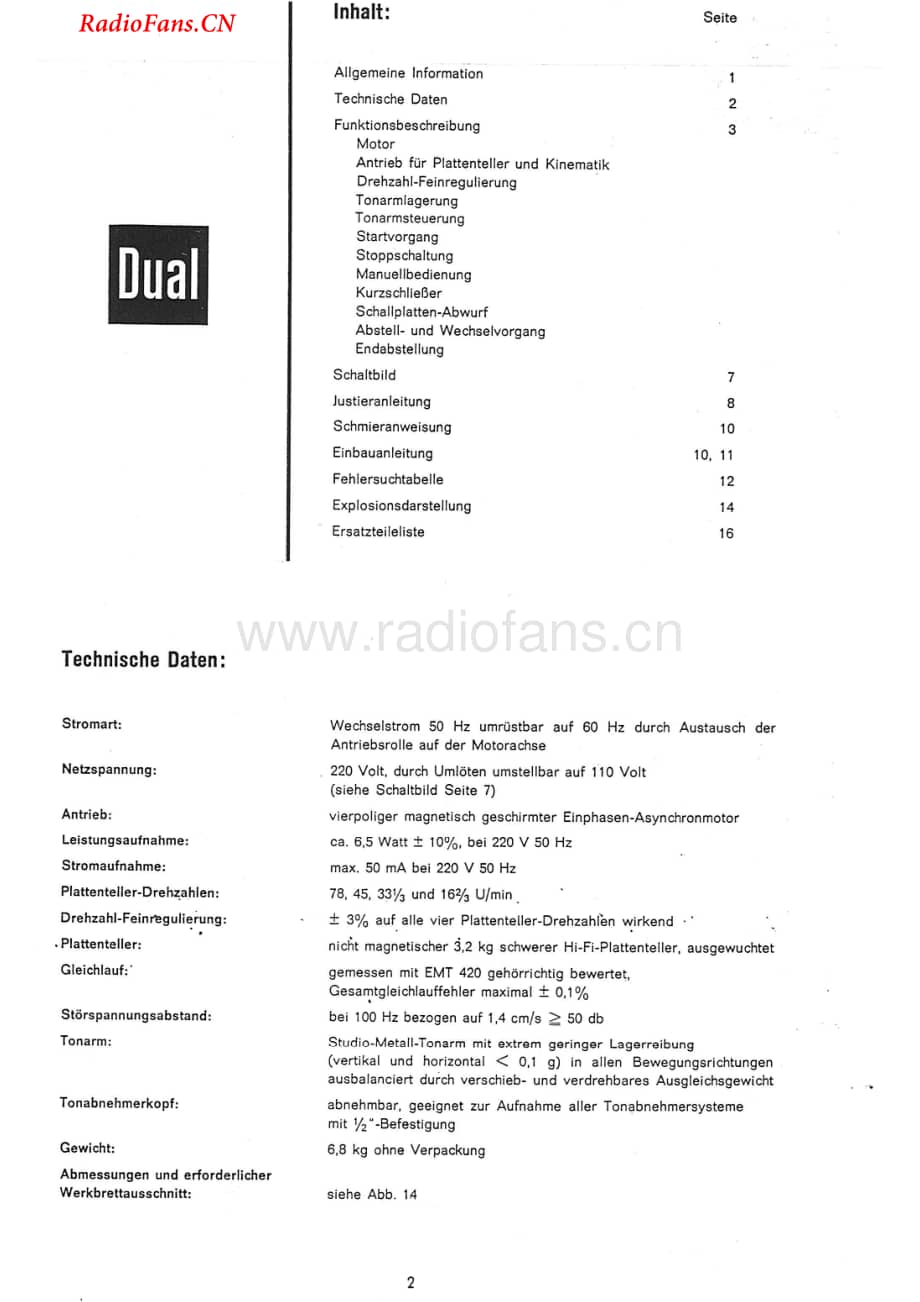 Dual-1009-tt-sm2维修电路图 手册.pdf_第2页