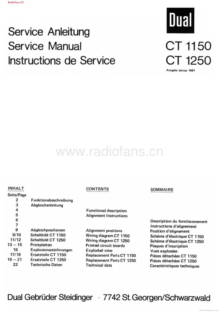 Dual-CT1150-tun-sm维修电路图 手册.pdf_第1页