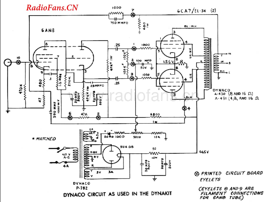 Dynaco-DynakitMK2-pwr-sch维修电路图 手册.pdf_第1页