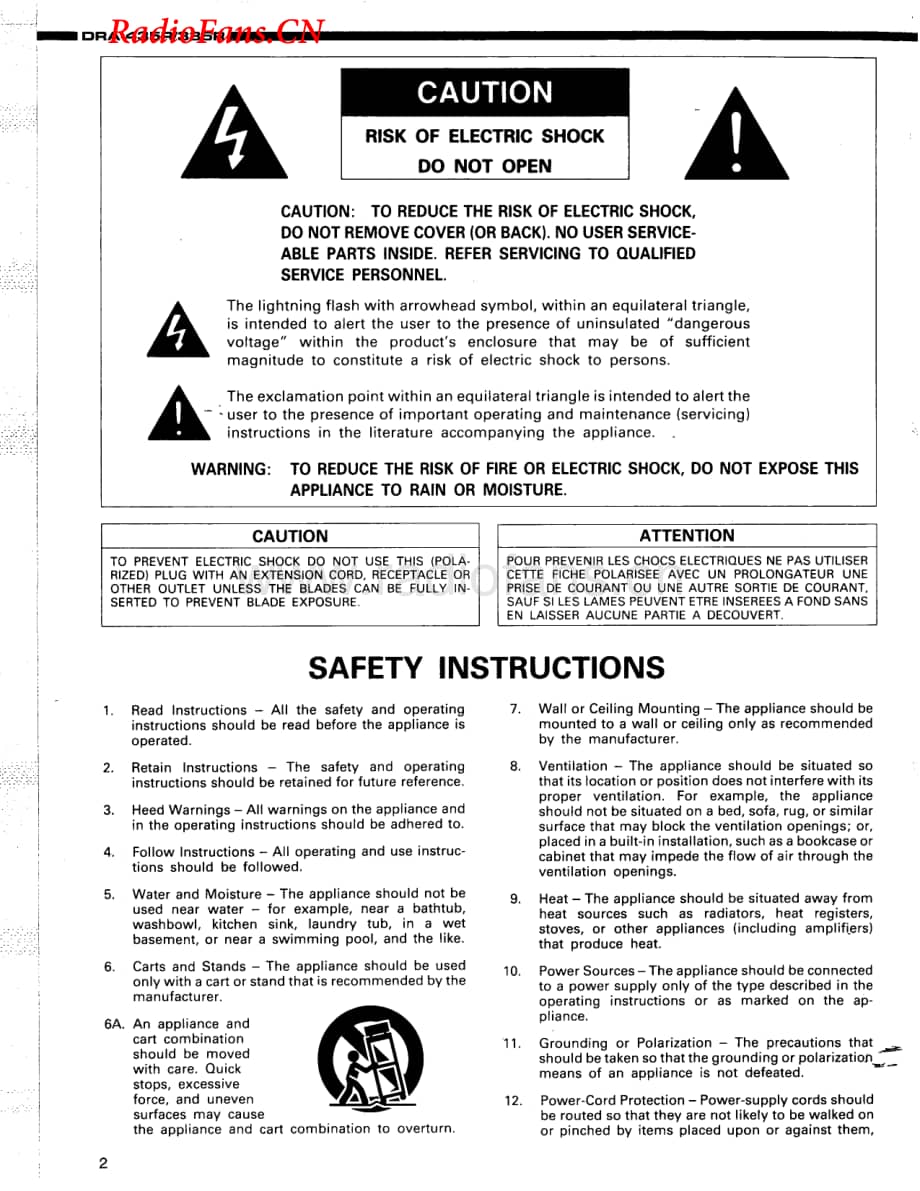 Denon-DRA435RUS-rec-sm维修电路图 手册.pdf_第2页