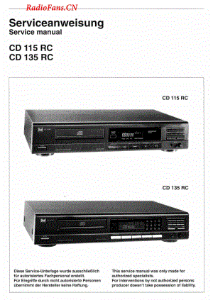 Dual-CD115RC-cd-sm维修电路图 手册.pdf
