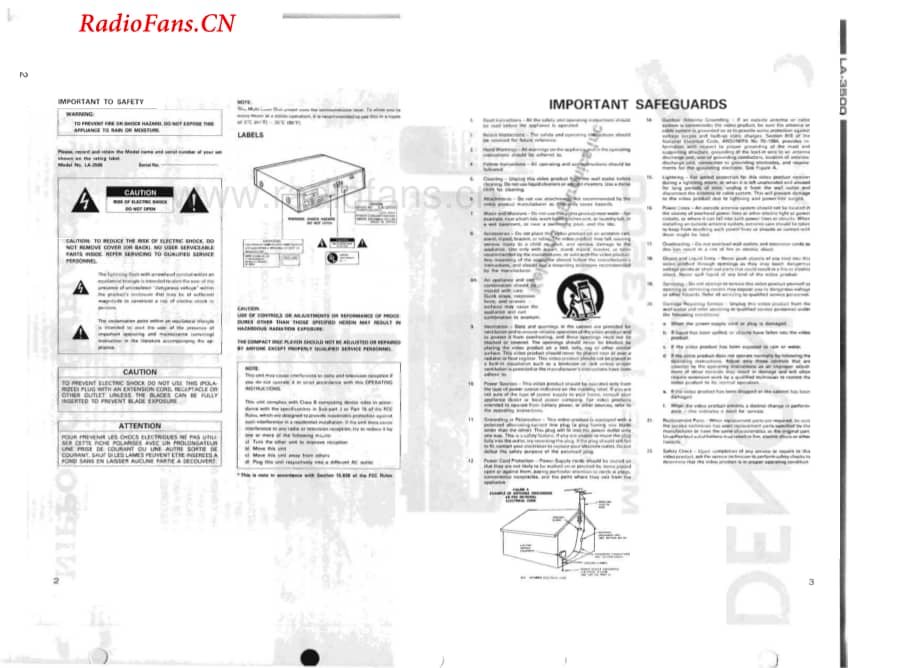 Denon-LA3500-ld-sm维修电路图 手册.pdf_第2页