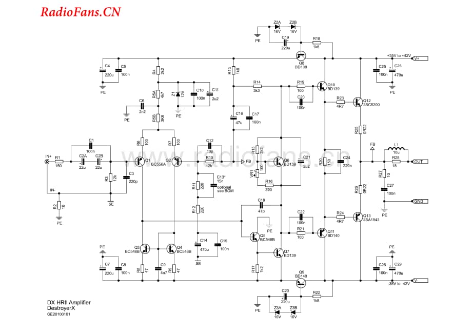 DX-HRII-pwr-sch维修电路图 手册.pdf_第1页