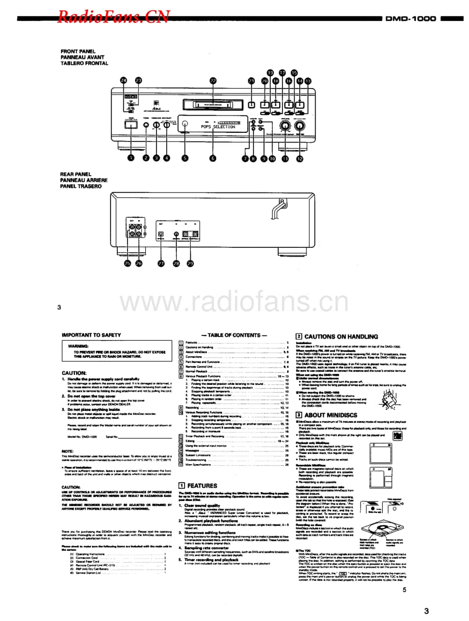 Denon-DMD1000-dat-sm维修电路图 手册.pdf_第3页