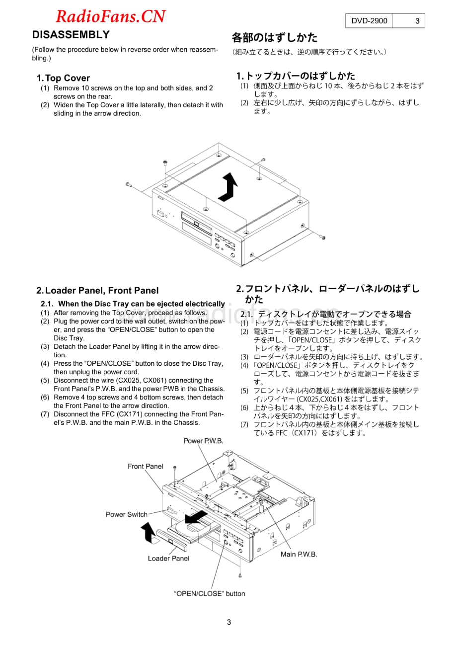 Denon-DVD2900-sacd-sm维修电路图 手册.pdf_第3页