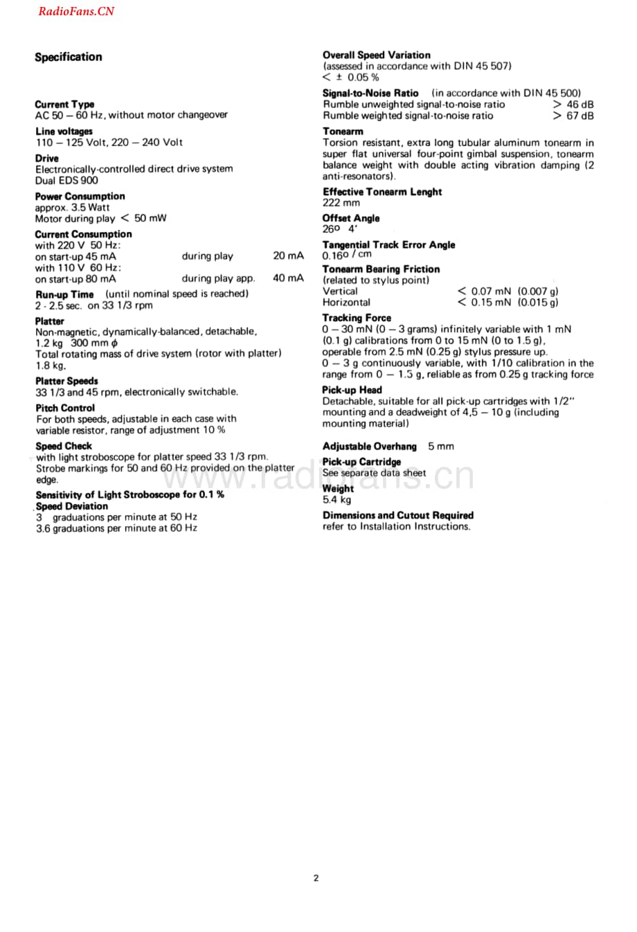 Dual-704-tt-sm维修电路图 手册.pdf_第2页