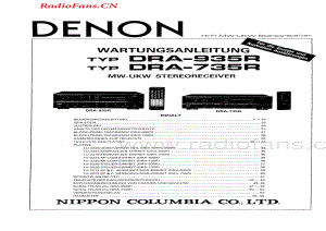Denon-DRA935R-rec-sm维修电路图 手册.pdf