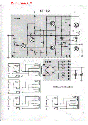 Dynaco-STEREO80-pwr-sch维修电路图 手册.pdf