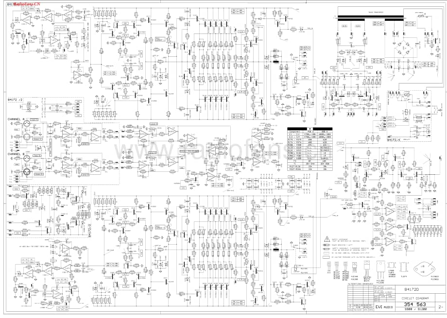 Dynaco-S900-pwr-sch维修电路图 手册.pdf_第1页