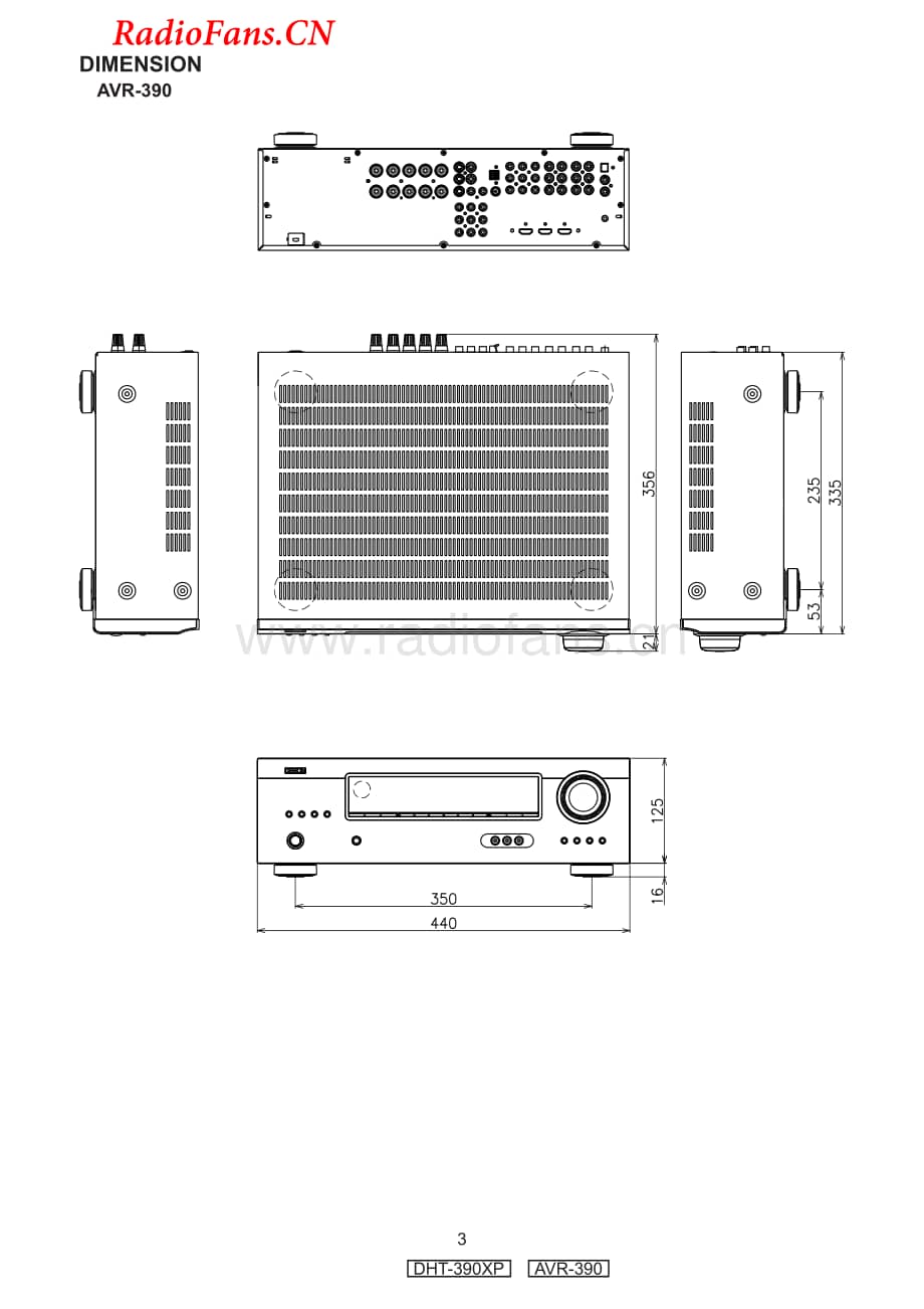 Denon-DHT390XP-avr-sm维修电路图 手册.pdf_第3页