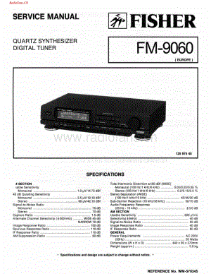 Fisher-FM9060-tun-sch维修电路图 手册.pdf