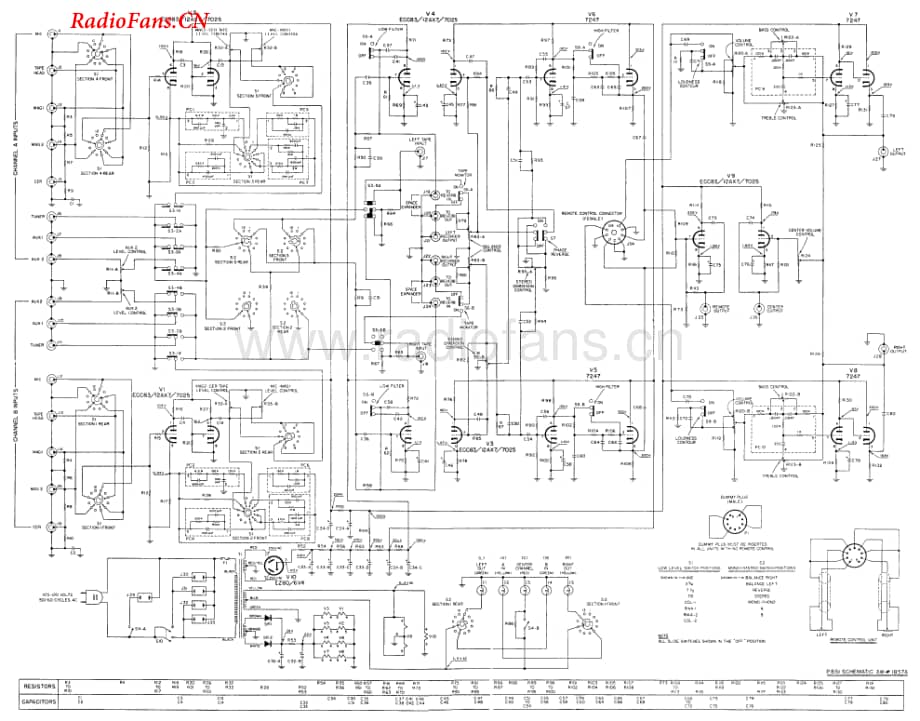 Fisher-400CX-rec-sch维修电路图 手册.pdf_第1页