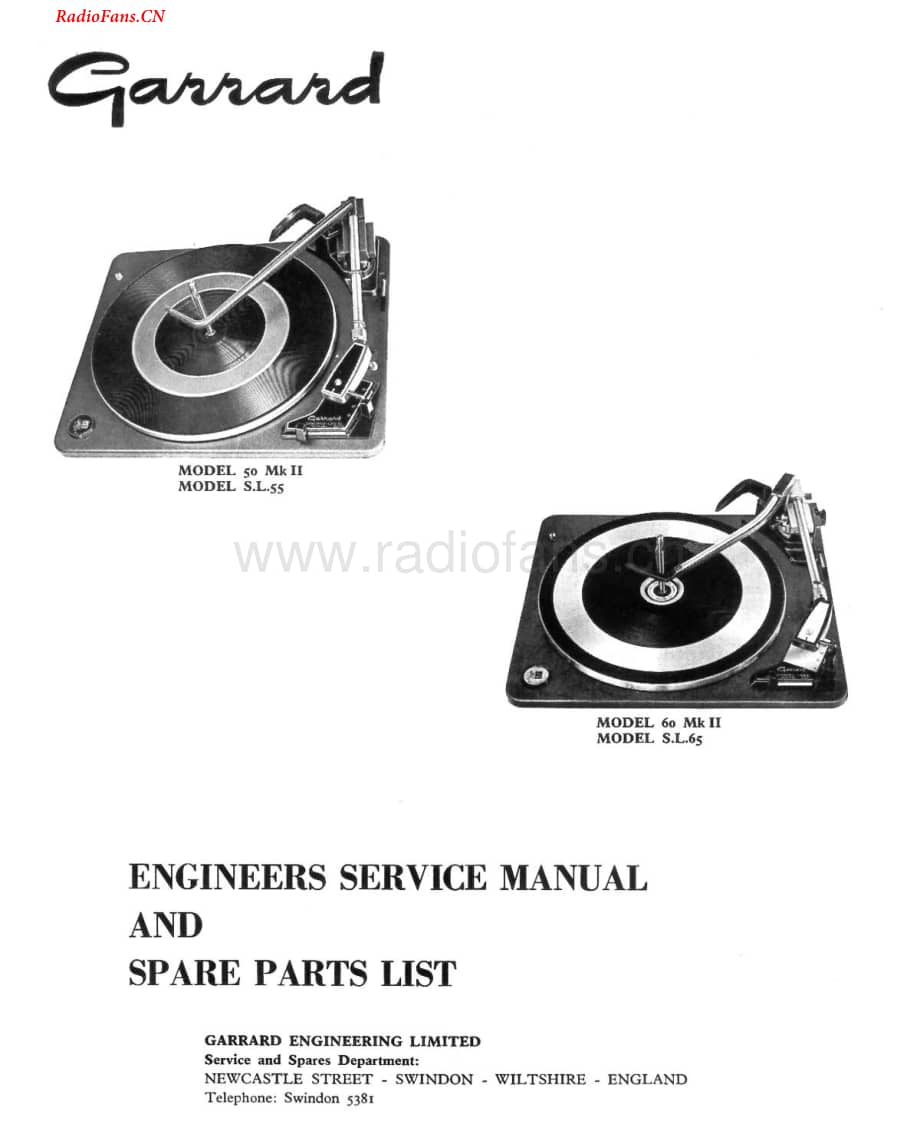 Garrard-SL65-tt-sm维修电路图 手册.pdf_第1页