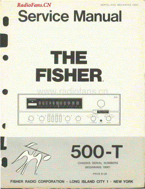 Fisher-500T-rec-sm维修电路图 手册.pdf
