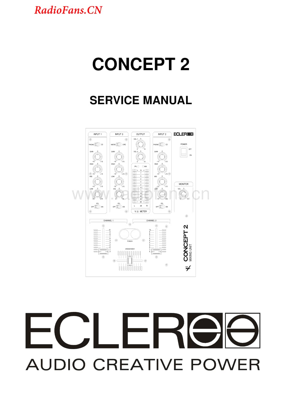 Ecler-Concept2-mix-sm维修电路图 手册.pdf_第1页