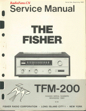 Fisher-TFM200-tun-sm维修电路图 手册.pdf