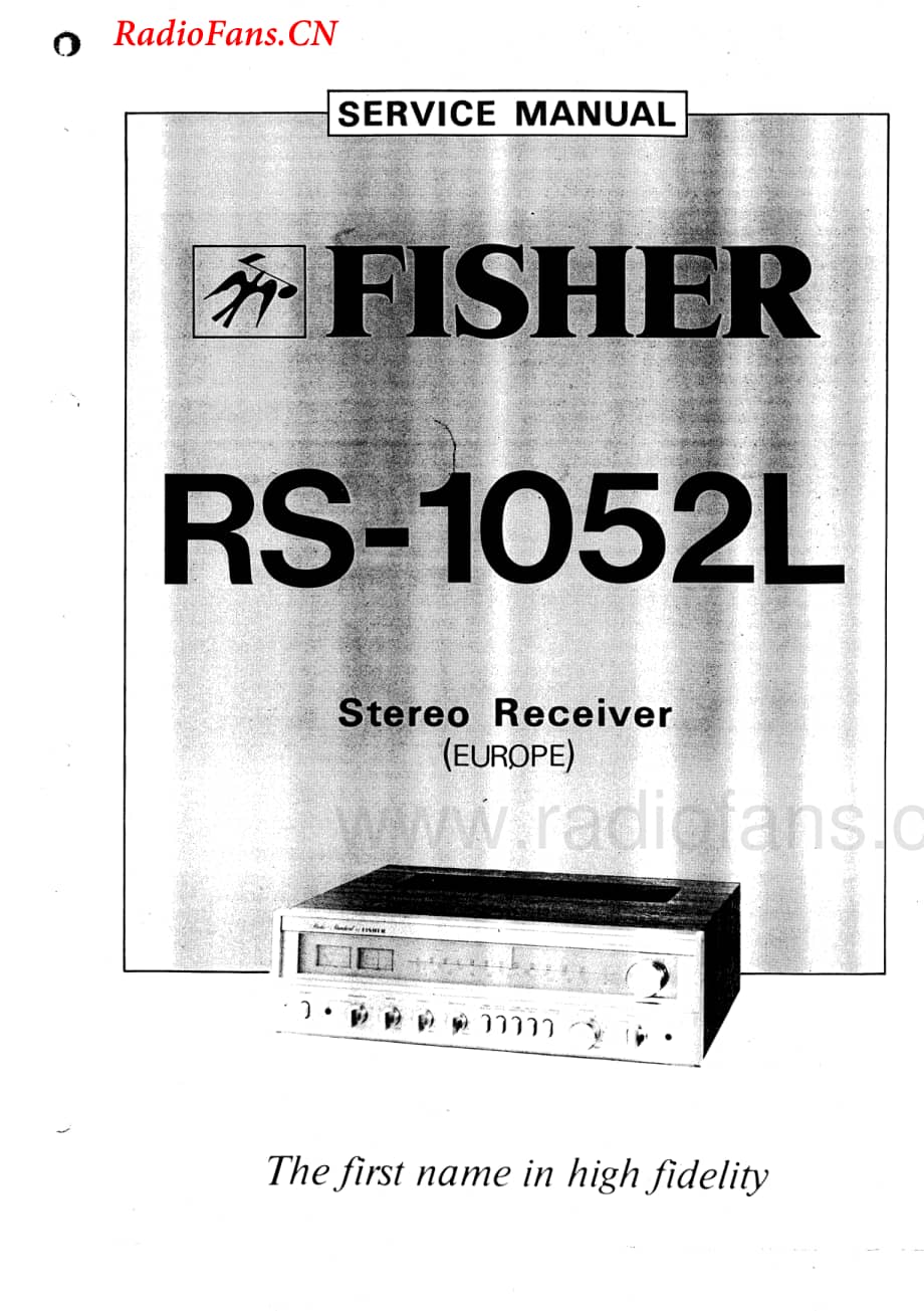 Fisher-RS1052L-rec-sm维修电路图 手册.pdf_第1页