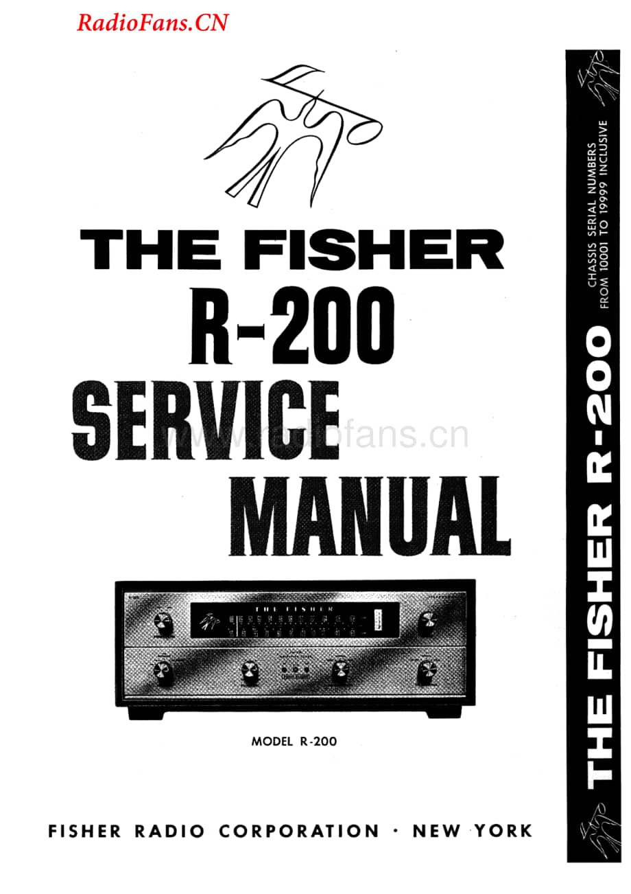 Fisher-R200-rec-sm1维修电路图 手册.pdf_第1页