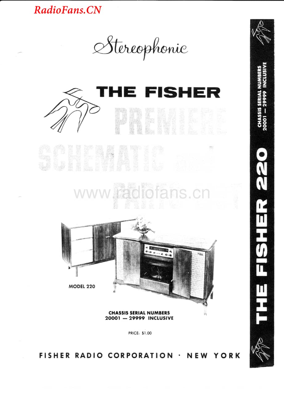 Fisher-Premiere220-mc-sm维修电路图 手册.pdf_第1页