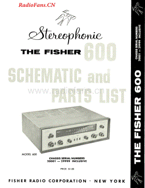 Fisher-600-rec-sm2(1)维修电路图 手册.pdf