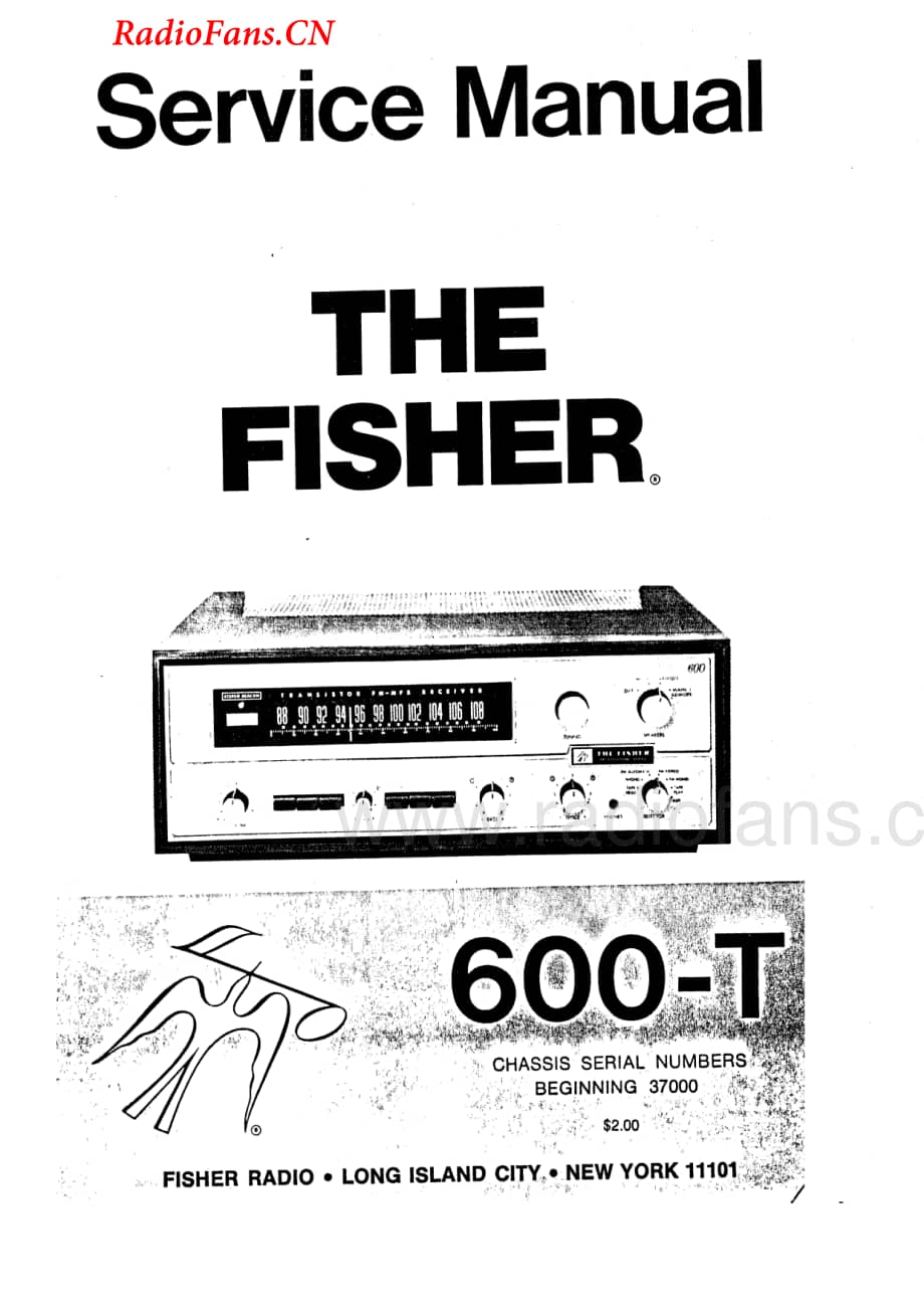 Fisher-600T-rec-sm2维修电路图 手册.pdf_第1页